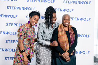 (l-r) Celeste M. Cooper, Danai Gurira and Cheryl Bruce